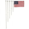 Taylor 3/4" Diameter Aluminum Flag Pole with Charlevoix Flag Clips