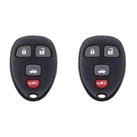 Car Key Fob Keyless Entry Remote for Chevrolet Impala 2012 FCC OUC60270 OUC60221 Part Number 15912859 20935330 10337866 15859329 20833561 22952177 Pack of 2
