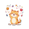 thumbnail image 3 of Cartoon Cat Theme Stickers, Waterproof Cat Theme Sticker for Water Bottle Laptop Phone Cases Planner Skateboard Luggage Helmet Party Favor Decor, Ideal for Adults Teens Teacher Rewards, 3 of 9
