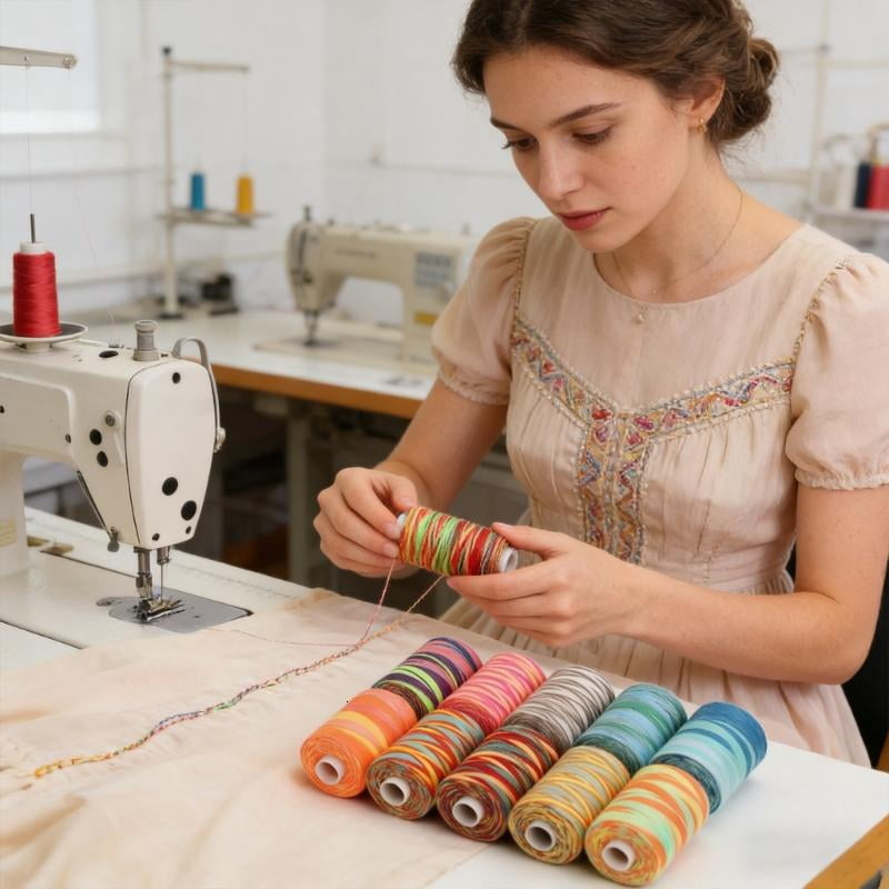 ANXPTIME Sewing Thread for Embroidery Machines Soft Designs