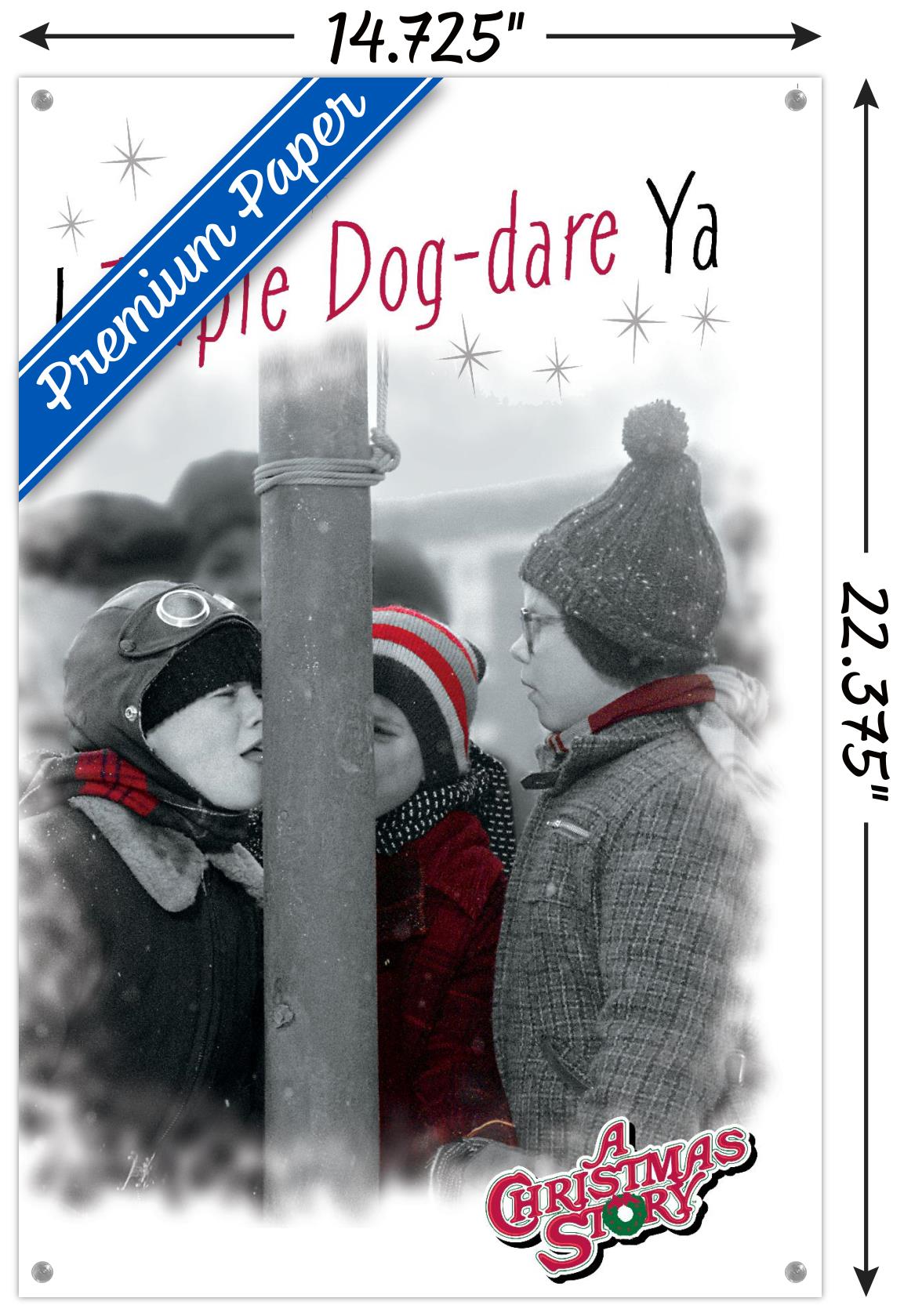 A Christmas Story - Pole Wall Poster with Push Pins, 14.725" x 22.375"