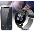 thumbnail image 2 of Montre Intelligente Sport Entraînement Physique + Rappel de message push + Surveillance de la Fréquence Cardiaque et de la Pression Artérielle, 2 of 8