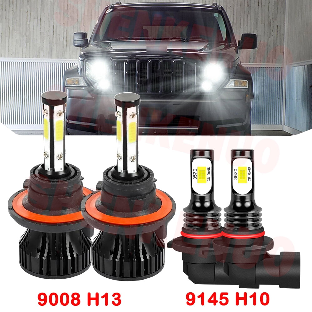 H13 9008 High&Low Beam for Jeep Liberty 2008 2009 2010 2011 2012 2013