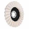 thumbnail image 5 of 2Pcs Wool Felt Polishing Disc Wheel Angle Grinder Buffing Wheels 125mm 5 Inch, 5 of 6