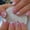 W14, variant on Spring Press Nails Medium Nails Black Gradient Square Press Nails Coffin Glossy False with Designs Full Cover Nails Glue Stick for Women 24 count