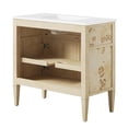 thumbnail image 5 of Elysian 36" Wood Bathroom Vanity in White Burl, 5 of 17