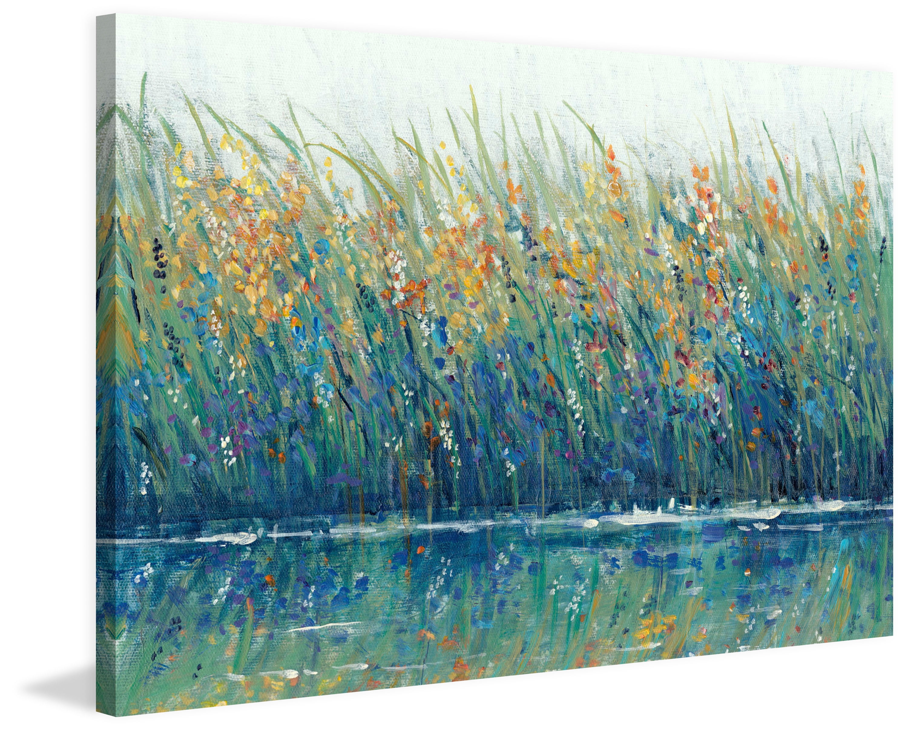 Marmont Hill Wildflower Reflection II Canvas Wall Art