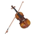 thumbnail image 1 of Kit de Violín, Sonido Claro Crujiente 4/4 Violía Profesional Conjunto Completo para Prácticas de Rendimiento, 1 of 7