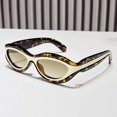 thumbnail image 4 of Cat Eye Sunglasses For Women Retro Oval Frame Style Sun Glasses Fashion Accessories, 4 of 7