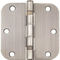 thumbnail image 1 of Ball Bearing Hinge, 3-1/2 Inches, 5/8" Radius Corner, Bulk Pack (100 Each), Antique Brass by Stone Harbor Hardware, 1 of 1