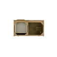 thumbnail image 3 of James Martin Vanities 983-V36-W-G Columbia 36" Single Wall Mounted Vanity Cabinet - White, 3 of 5