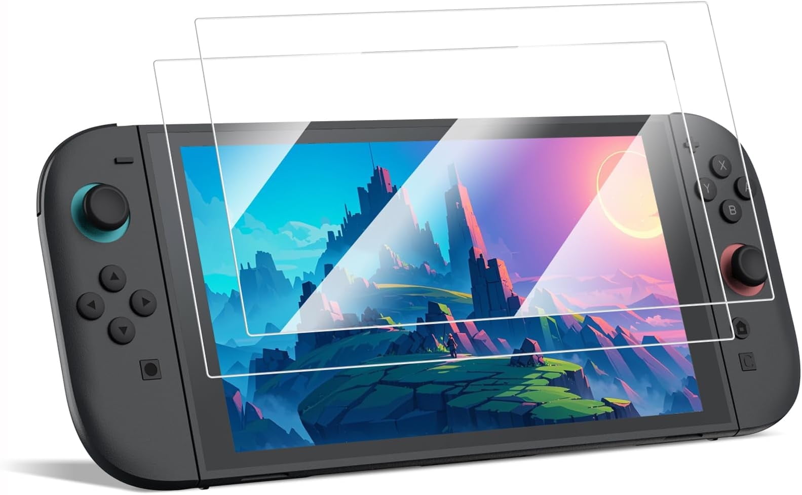 その他 Nintendo Switch Screen Guard amFilm Nintendo Switch Tempered Glass Protector (2-Pack