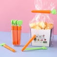 thumbnail image 5 of Clips para sellado de zanahorias, Clip para bolsas de alimentos PP, imanes para refrigerador, zanahorias, con caja de almacenamiento, 5 uds., 5 of 5