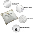 thumbnail image 4 of SHANXI Throw Pillow Covers Stock Black Border Business Calligraphy 12x12in, 4 of 5