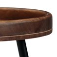 thumbnail image 3 of vidaXL Table Set 3 Pieces Solid Mango Wood and Steel, 3 of 5