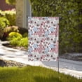 thumbnail image 4 of Easygdp Abstract Floral Garden Flag Yard Flag Welcome Flag, Double-Sided, Weather Resistant for Outdoor Decor - 28"x40", 4 of 9