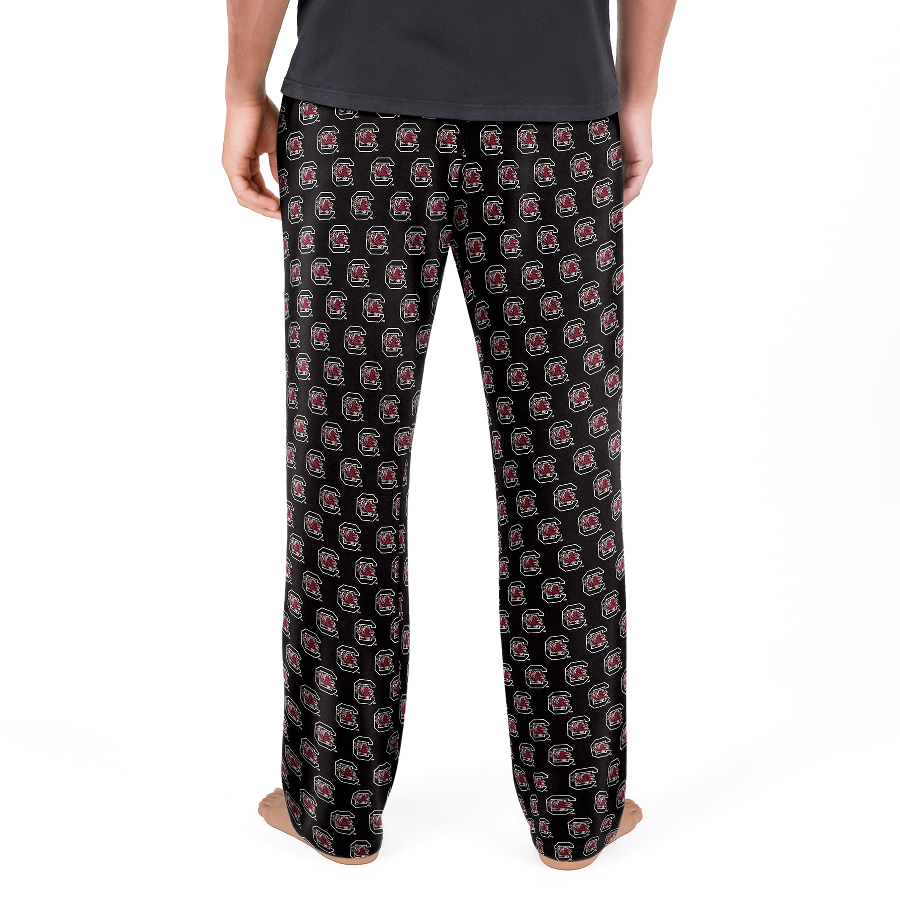 NCAA Mens South Carolina Gamecocks All Over Print Pajama Pants