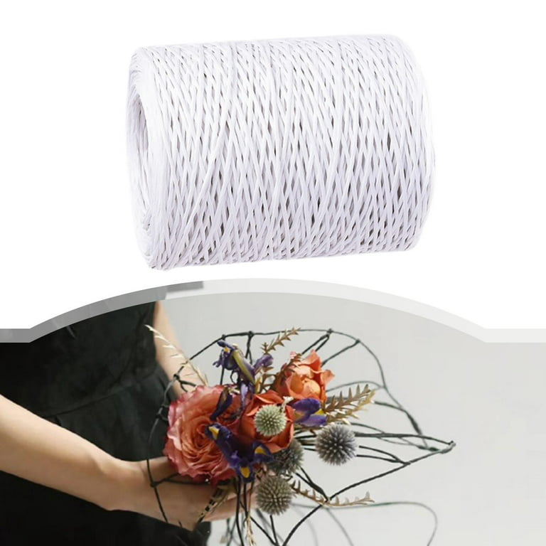 2PCS 30M Self-adhesive Green Paper Tape Floral Stem for Garland Wreaths DIY  Craft Artificial Silk Flower