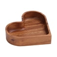 thumbnail image 4 of Wooden Serving Platters Tray Unique Heart Shaped Tray Versatile Farmhouse Decor, 4 of 9