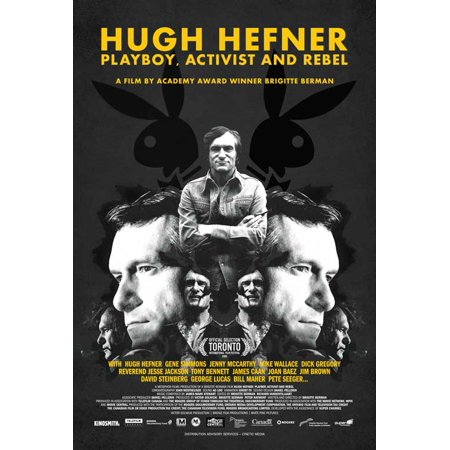 Hugh Hefner: Playboy, Activist and Rebel (2009) 11x17 Movie Poster