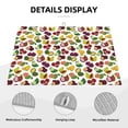 thumbnail image 3 of Fuzoiu Colorful Fruits Print Absorbent, Reversible Microfiber Dish Drying Mat for Kitchen, Dish Drying Pad for Dishes, Utensils, Pots and Pans, Extra Large 18 Inch x 24 Inch, 3 of 7