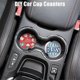 thumbnail image 4 of 300 PCS Sublimated Blank Car Coasters Set 2.76 Inch Coasters Plastic Bag Car Coaster Display Cards DIY Craft Accessories, 4 of 5