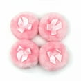 thumbnail image 3 of RAGUPEL 2026 New Powder Puff Baby Powder Puff Glitter Round Bow Baby Powder Puff Bow Knot Body Powder Puff Round Powder Puff Washable Sponges for Face Vintage Makeup Compact Lot, 3 of 7