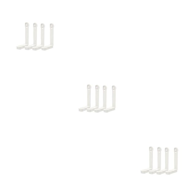 Advancent Juego de 4 unidades de soporte Universal para sábanas, edredón sin , sujetadores de Clip antideslizantes sin costuras, abrazadera Type1 NO1