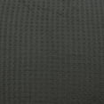 thumbnail image 2 of 59" Wide Rayon Spandex Waffle Open Knit Fabric-Anti Wrinkle,Breathable Fabric by the Yard-210 GSM-for Sewing, Apparel, Clothing, Headbands, Decorations, School, Home, and DIY Projects-Charcoal2Tone, 2 of 4