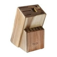 thumbnail image 2 of MARTHA STEWART 14-PIECE CUTLERY SET, Green with Wood Block, 2 of 5