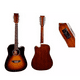 thumbnail image 3 of Guitarra Electroacustica Texana Segovia Sunburst 12 Cdas, 3 of 4