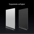 thumbnail image 2 of Hard Silver Metal Aluminum Mouse Pad Mat Smooth Magic Ultra-Thin Double-Sided Mouse Pad Waterproof Fast and Accurate Control for Gaming and Office (Small Silver 23X18cm), 2 of 7