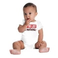 thumbnail image 6 of Lazy To Do List Chillin Relaxing Romper Boys or Girls Infant Baby Brisco Brands NB, 6 of 7