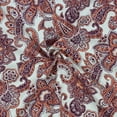 thumbnail image 3 of Better Homes & Gardens 100% Cotton Paisley Jacobean Merlot, 2 Yard Precut Fabric, 3 of 6