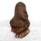 thumbnail image 2 of Xihbxyly Peluca de Cabello Ondulado y Rizado, Flequillo Natural con Raya Al Medio, Cabello Sintético Largo, Ideal para Fiestas de Disfraces, Carnavales y Mascaradas, Tamaño Ajustable, Fácil de Peinar, 2 of 2