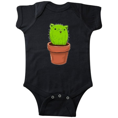 

Inktastic Cute Cat Cactus Gift Baby Boy or Baby Girl Bodysuit