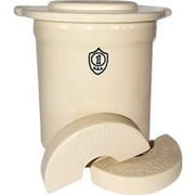 Ohio Stoneware Crock Set 1 gal 3 pc