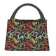 thumbnail image 1 of Fotbe Snake And Flower Bolsa Térmica Portátil con Estampado, Bolsa de Entrega de Alimentos Aislada, Bolsa Reutilizable de Gran Capacidad para Comidas y Supermercado, 1 of 6