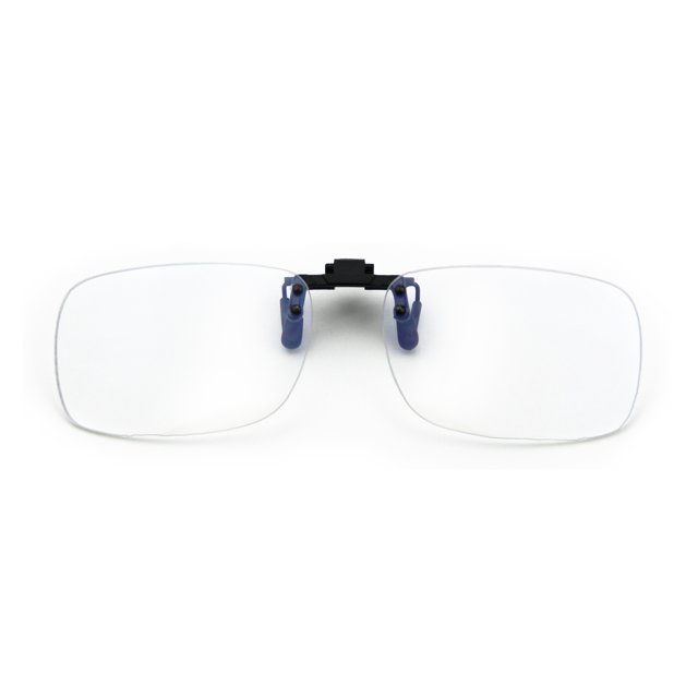 Cyxus Filtro de luz Azul (Clip on) Gafas de la computadora, Bloqueo UV Fatiga de Ojos Anti Unisexo Gafas de Lectura Lente Amarillo 8000T04 Cyxus Style