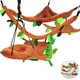 thumbnail image 3 of El kit de hamacas para animales pequeños contiene 2 hamacas triangulares y un túnel oculto y un teleférico y un columpio suave. Eigraketly EL009934-00, 3 of 6