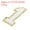 White 1, variant on Chenille Number 1 Patches 4-1/2 Inch Height Golden Glitter for Hat Clothing, Shoes,3PCS(White)