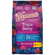 Wyman's Triple Berry Blend with Blueberries, Blackberries and Raspberries, 1 - 48 oz Bag (Frozen)