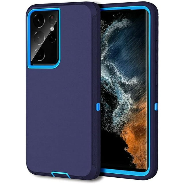 Samsung Galaxy S22 Ultra 5G Étui Résistant aux Chutes Defender Tradies Robuste Résistant aux Chocs Étui Résistante