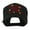 Black, variant on Loved One in Armed Forces Embroidered Cap - Red OSFM