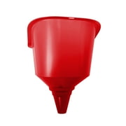 Hyper Tough Large Multi-Use Plastic Truck and Vehicle Funnel, Red