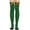 Black, variant on Luxalzxs Striped Thigh High Socks for Women and Girls, Christmas Knee High Socks with Bow, Over the Knee Candy Cane Socks Christmas Stockings