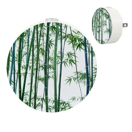 

YZUOUZY Night Lights Plug into Wall LED Lamp Bedroom Lamps Set of 2 Plants Bush Garden Plants Branches