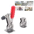 thumbnail image 1 of Horizontal Toggle Clamp, Ergonomic Stainless Steel 220.5lb Capacity Wear- Quick Release Quick Clamp  for Equipment Installation for Home Decoration, 1 of 8