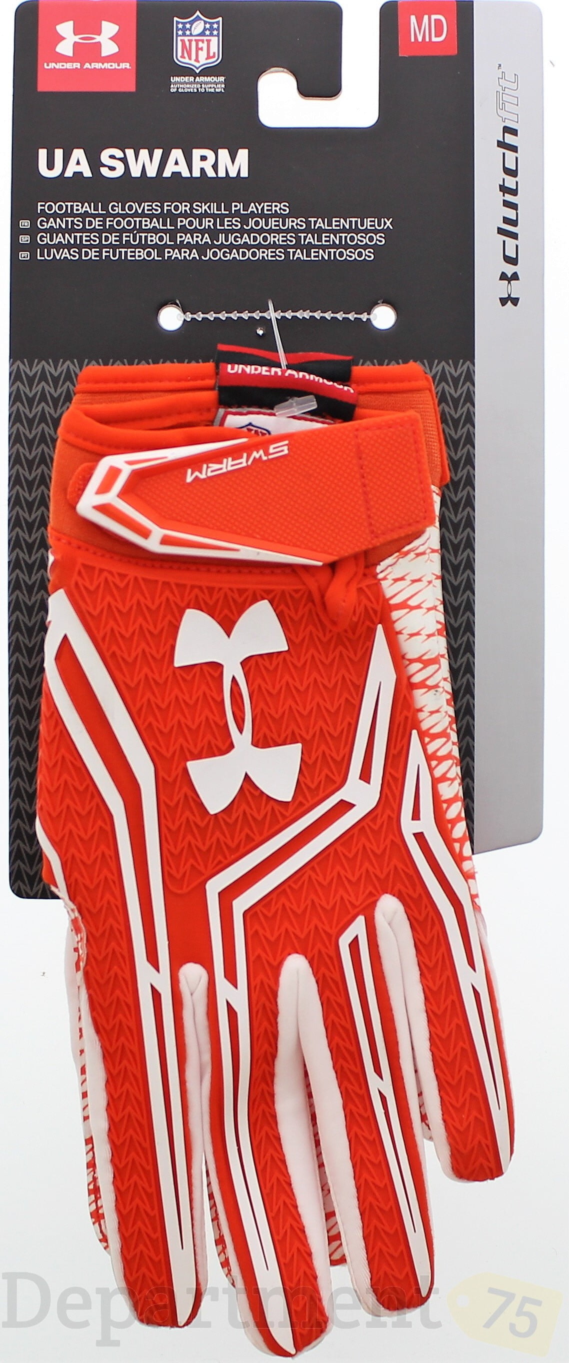 under armour ua swarm football gloves