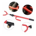 thumbnail image 4 of WJCA Adjustable Steering Wheel Lock for Theft Prevention, Heavy-Duty Vehicle Security Device with Secure Locking Mechanism, Includes 3 Keys, in Red, 4 of 6